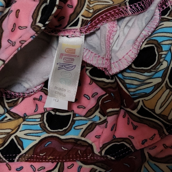 Lularoe Leggings TC2 donut - Picture 2 of 2